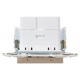 Розетка USB A+A 3.1А SKANDY SK-R15Sa песочн. IEK SK-U21-D31-K98