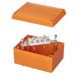 Коробка ответвительная FS 150х110х70мм 4р 450В 20А 10кв.мм нерж. контакт с гладкими стенками и клемм
