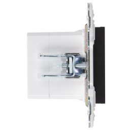 Розетка USB A+C 18Вт SKANDY SK-R13Bl черн. IEK SK-U22-018-K02