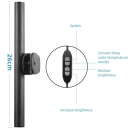 Светильник Гефест-мини на прищепке USB Д LED 5Вт черн. Трансвит 49692
