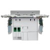 Розетка USB A+C 18Вт SKANDY SK-R13S серебр. IEK SK-U22-018-K23