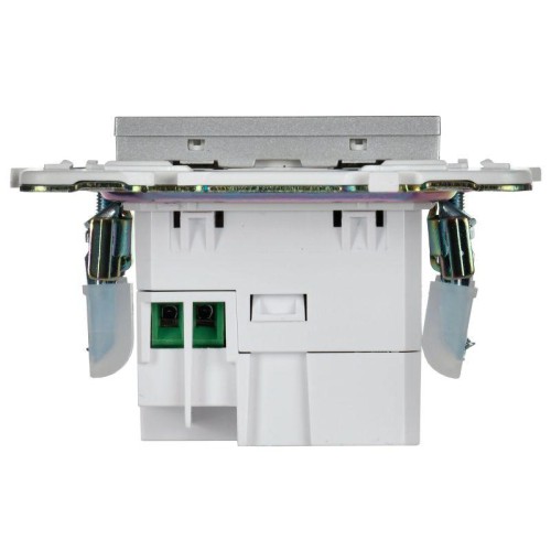 Розетка USB A+C 18Вт SKANDY SK-R13S серебр. IEK SK-U22-018-K23