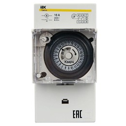 Таймер аналоговый ТЭМ-181 16А 230В на DIN-рейку KARAT IEK MTA20-16