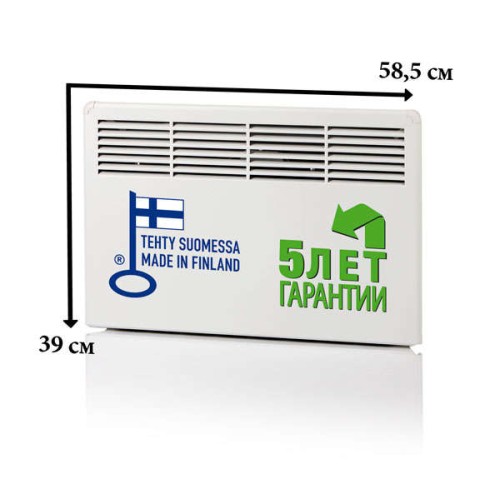 Конвектор 500Вт ENSTO BETA э/т EPHBE05P