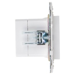 Розетка USB A+C 18Вт SKANDY SK-R13W арктич. бел. IEK SK-U22-018-K01