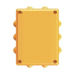 Коробка ответвительная FS 150х110х70мм 4р 450В 32А 10кв.мм нерж. контакт с каб. вводами и клеммн. IP