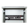 Блок розеток 6-м PDU-6P-B-2EU 16А горизонт. евро/немецк. стандарт с автомат. выкл. шнур 2м для 19дюй