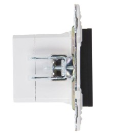 Розетка USB A+C 3.1А SKANDY SK-R14Bl черн. IEK SK-U22-D31-K02