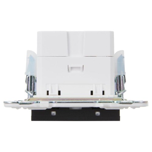 Розетка USB A+C 3.1А SKANDY SK-R14Bl черн. IEK SK-U22-D31-K02