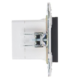 Розетка USB A+C 3.1А SKANDY SK-R14G графит IEK SK-U22-D31-K53