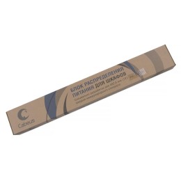 Блок розеток 12-м PDU-12P-2EU 16А евро/немецк. стандарт с выкл. шнур 2м для 19дюйм шкафов алюм. Cabe