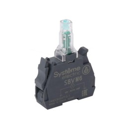 Блок световой светодиодный 230-240В AC син. SE SBVM6