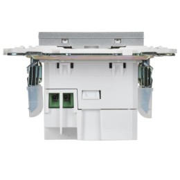 Розетка USB A+C 3.1А SKANDY SK-R14S серебр. IEK SK-U22-D31-K23