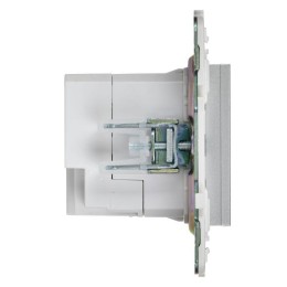 Розетка USB A+C 3.1А SKANDY SK-R14S серебр. IEK SK-U22-D31-K23