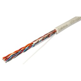 Кабель витая пара U/UTP кат.5 10 пар 24 AWG solid ОЖ LSZH нг(А)-HFUTP-10P-Cat.5-IN-LSZH UTP Cabeus 1