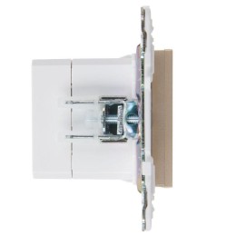 Розетка USB A+C 3.1А SKANDY SK-R14Sa песочн. IEK SK-U22-D31-K98