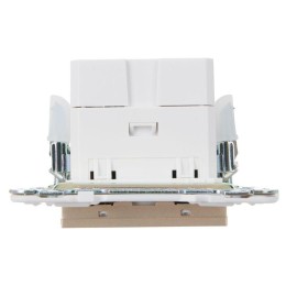 Розетка USB A+C 3.1А SKANDY SK-R14Sh шампань IEK SK-U22-D31-K37