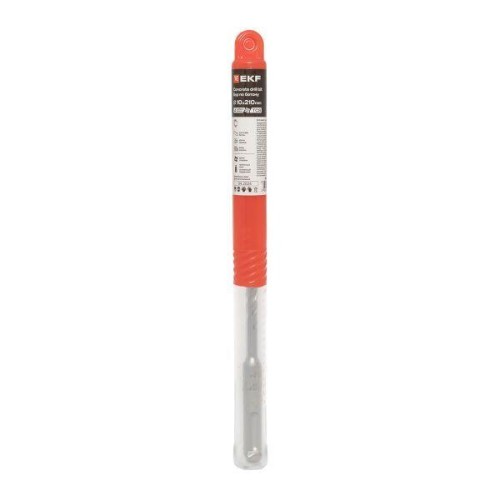 Бур по бетону SDS-plus 10х210 мм (4 резца) Professional EKF db-10-210-4x4-ue