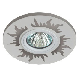 Светильник точечный DK LD30 WH 11Вт MR16 220В декор со светодиод. подсветкой бел. ЭРА Б0036478