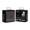 Розетка компьютерная СП ROUND MIELE RJ45 кат.6 титан Kranz KR-78-0724-2