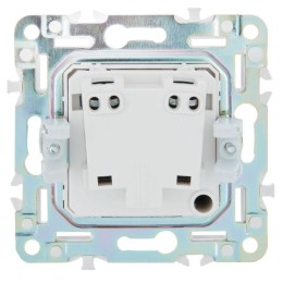 Розетка SKANDY 10А без заземл. без защ. шторок SK-R02Sa песочн. IEK SK-R10-10-K98