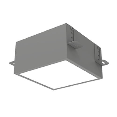 Светильник светодиодный DL-Grill для потолка Грильято 150х150 18Вт 3000К 140х140х100 IP40 встраив. R
