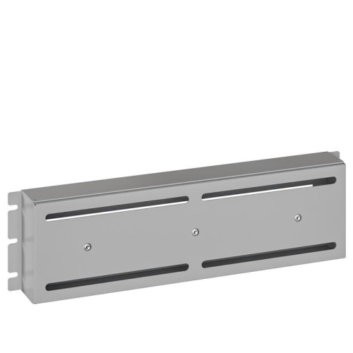 Корпус-панель с DIN-рейкой 19дюйм 3U 22 места (RAL 7035) сер. SYSMATRIX DP 0003.700