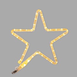 Фигура светодиодная "Звездочка" 30х28см 36LED тепл. бел. 3.6Вт 220-240В IP65 дюралайт Neon-Night 501
