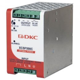 DKC Источник питания "OPTIMAL POWER", однофазный, 500Вт, 10А, 48В, с ORing диодом