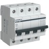 Выключатель автоматический модульный 4п C 6А 4.5кА ВА47-29М GENERICA MVA21-4-006-C-G