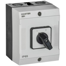 Переключатель кулачковый 10А (сх. 69) в боксе стандартная рукоятка IEK MI-CS20-010-069