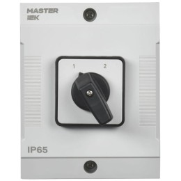 Переключатель кулачковый 10А (сх. 69) в боксе стандартная рукоятка IEK MI-CS20-010-069