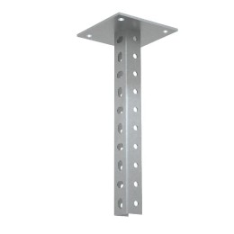 Стойка потолочная универсальная усиленная L500 UPTU500 INOX304 КМ LO9231