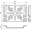 Пластина монтажная 170х115 MP UNI FS OBO 7084773