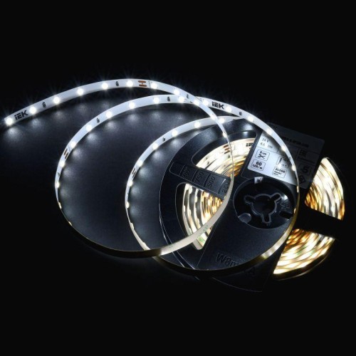 Лента светодиодная LSR-2835W60-6-IP20-24В (уп.5м) IEK LSR6-2-060-20-1-05-1