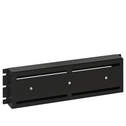 Корпус-панель с DIN-рейкой 19дюйм 3U 22 места черный (RAL 9005) сер. SYSMATRIX DP 0003.900