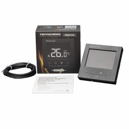 Терморегулятор электронный Pontus Space черн. Теплолюкс 100037059500