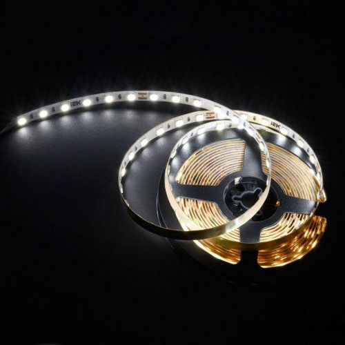 Лента светодиодная LSR-5050NW60-14.4-IP20-24В (уп.5м) IEK LSR7-0-060-20-1-05-1