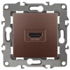 Розетка 12-3114-13 HDMI бронза ЭРА Б0027488