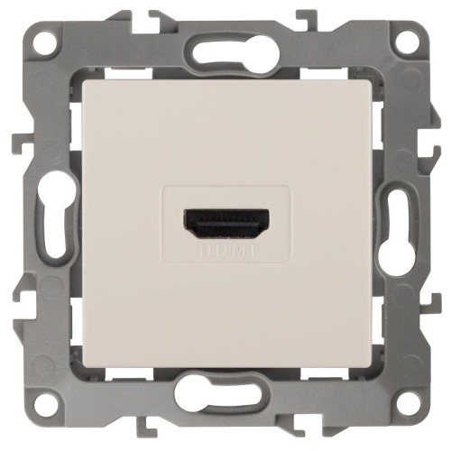 Розетка 12-3114-02 HDMI сл. кость ЭРА Б0027482