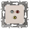 Розетка 12-3113-02 RCA сл. кость ЭРА Б0027472