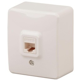 Розетка компьютерная ОП Эксперт RJ45 11-3203-02 IP20 сл. кость Эра Б0020731