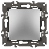 Выключатель 1-кл. СП Elegance 14-1101-03 10А IP20 250В 10AX механизм алюм. Эра Б0034210
