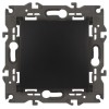 Выключатель 1-кл. СП Elegance 14-1101-05 10А IP20 250В 10AX механизм антрацит Эра Б0034212