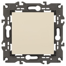 Переключатель 1-кл. СП Elegance 14-1103-02 10А IP20 250В 10AX механизм сл. кость Эра Б0034223