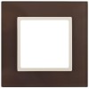 Рамка 1-м 14-5101-31 стекло Elegance мокко+сл. кость ЭРА Б0034485