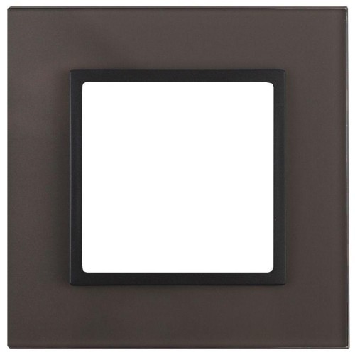 Рамка 1-м 14-5101-32 стекло Elegance сер.+антрацит ЭРА Б0034486