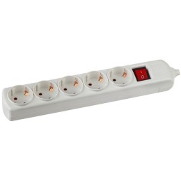 Колодка удлинителя 5-м с заземл. K-5es с выкл. Эра C0045326