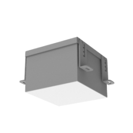 Светильник светодиодный DL-Grill для потолка Грильято 150х150 15Вт 3000К 140х140х100 IP54 встраив. R