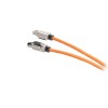 Коннектор RJ45/8P8C под витую пару Кат.6a (Класс Ea) 500МГц покрытие 50мкд универс. ножи T568B самоз